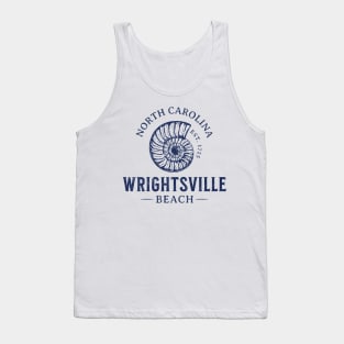 Wrightsville Beach, NC Summertime Vacationing Seashell Tank Top